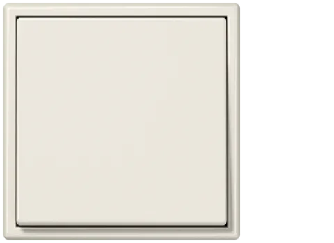 Nahaufnahme weißer Lichtschalter des Designklassikers LS-990 von JUNG..