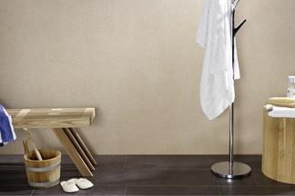 Wandfarbe im Bad und Saunabereich