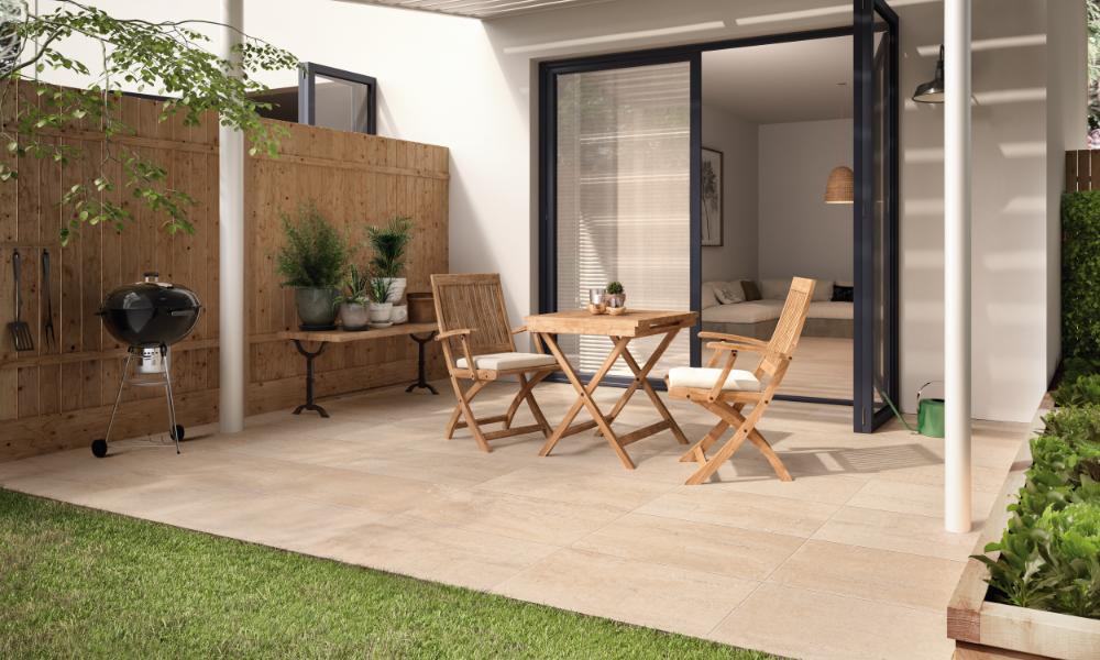 Fliesenpflege Terasse