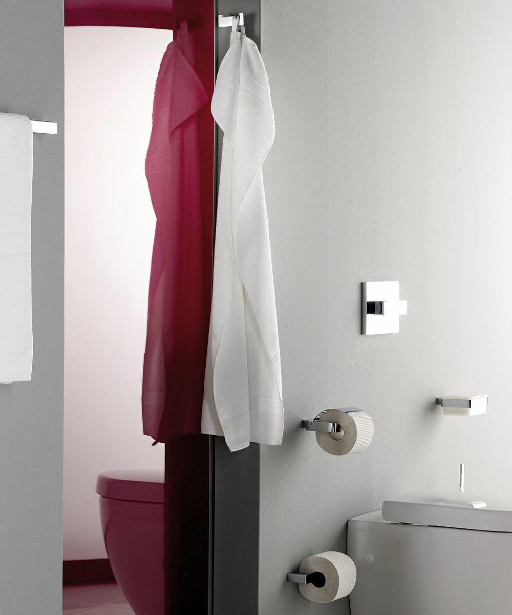 Handtuchhaken und Papierhalter 