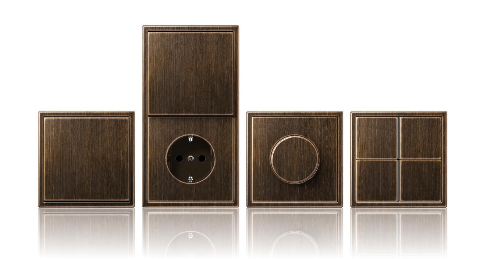 Jung_Schalter_LS-990_Messing