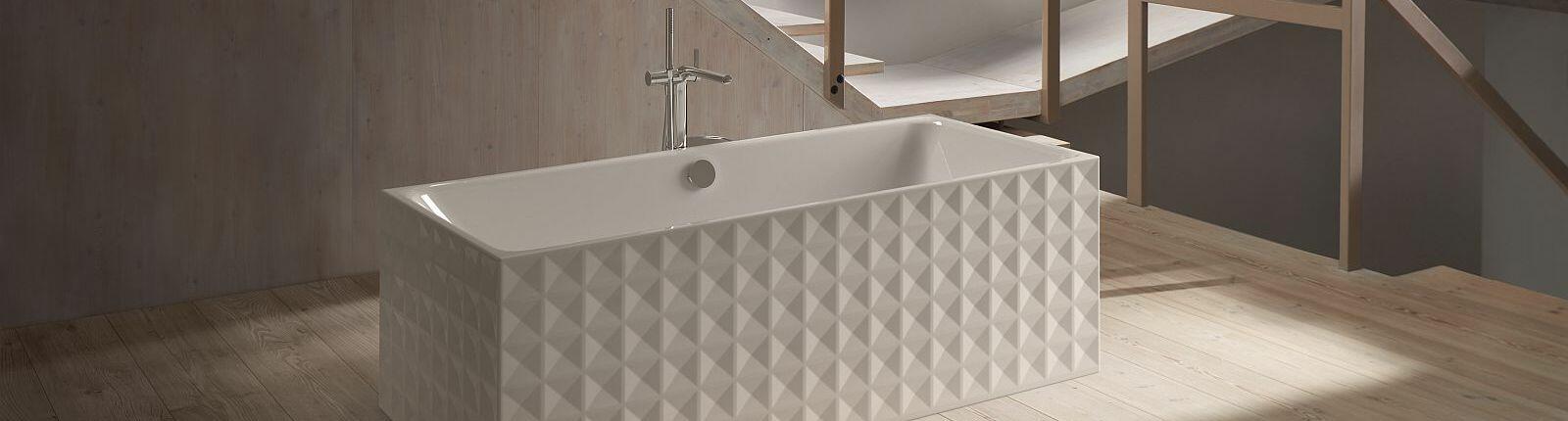 Badewanne BetteLoft Ornament (weiß)